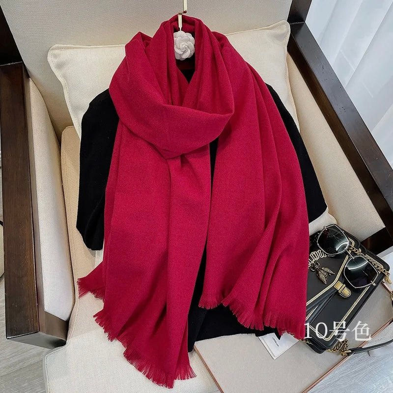 Woolen Cashmere - Maroon