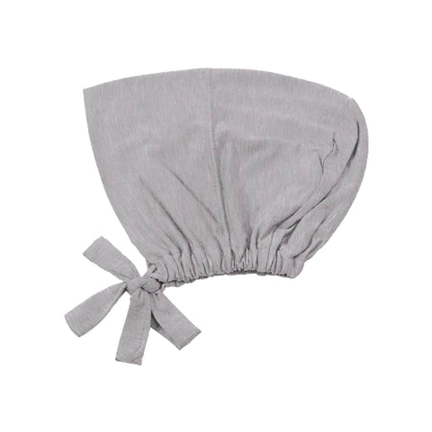 Bamboo Full Coverage Hijab Cap - Oyster Grey