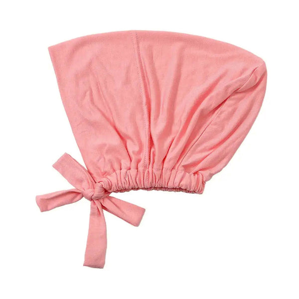 Bamboo Full Coverage Hijab Cap - Flamingo