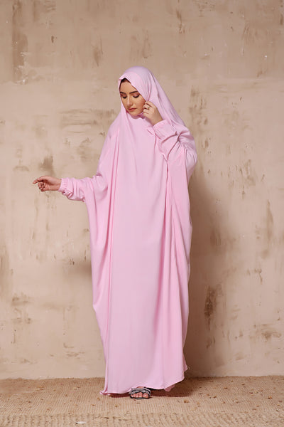 Namaz Gown - Candy Pink