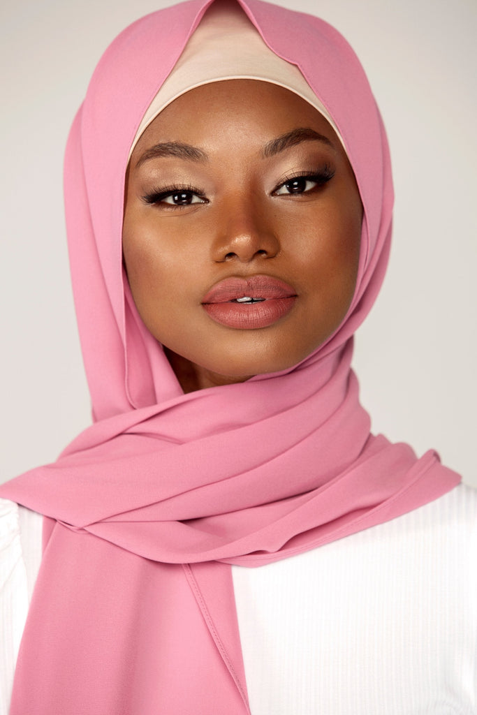 Plain Georgette - Blossom – Hijab Heaven Co