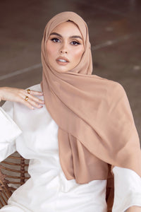 Plain Georgette - Beige