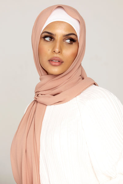 Plain Georgette - Blush