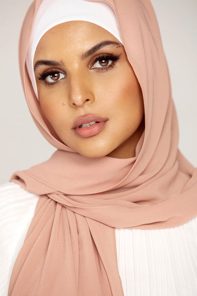 Plain Georgette - Blush