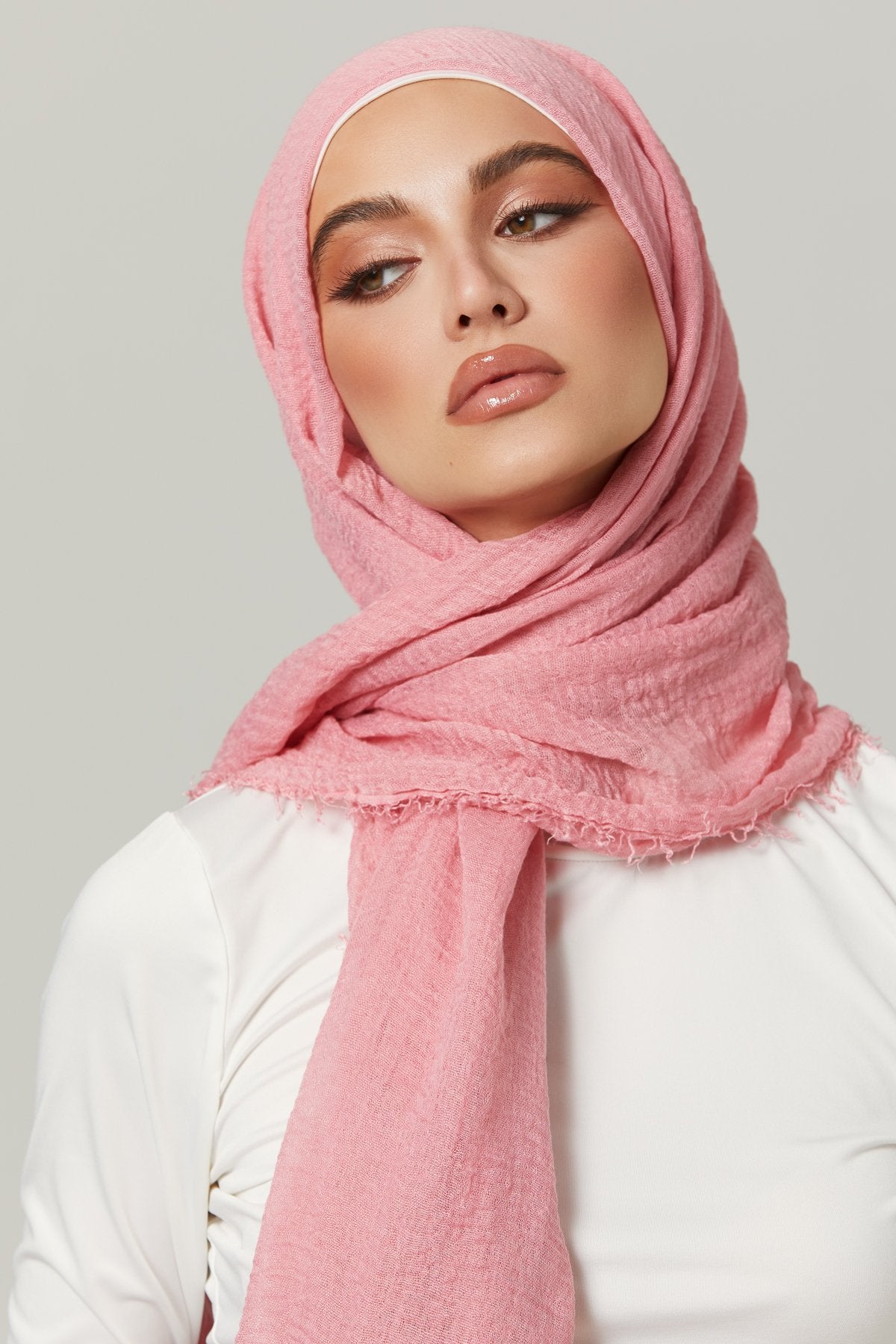 Soft Crinkle Hijabs- Blossom