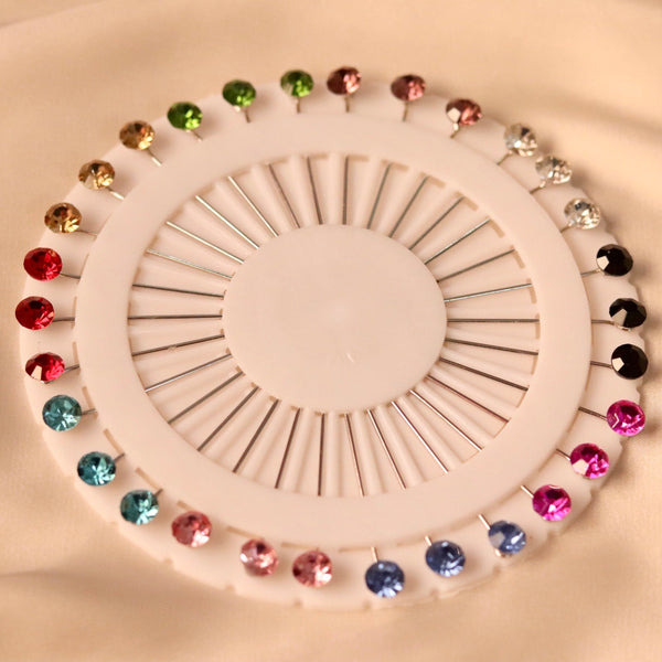 Multi Crystal Pin Wheel