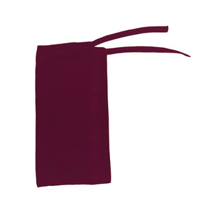 Tie Back Niqab - Maroon