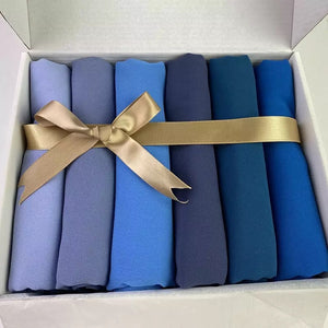 Georgette Hijab Box - Blue Moon