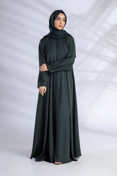 Premium Everyday Abaya + Hijab Set - Emerald